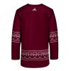 Arizona Coyotes Dresy Blank Adidas 2022-23 Garnet Authentic - Pánské